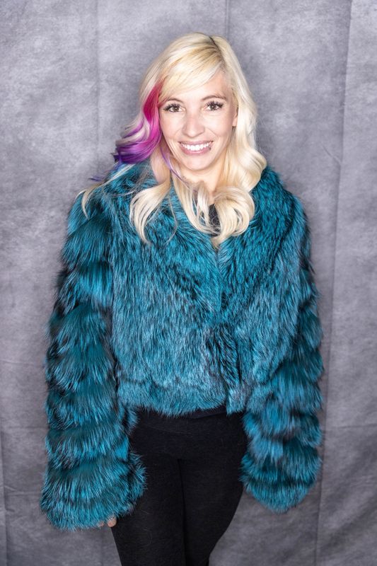 Women&#39;s Dyed Fox - V3