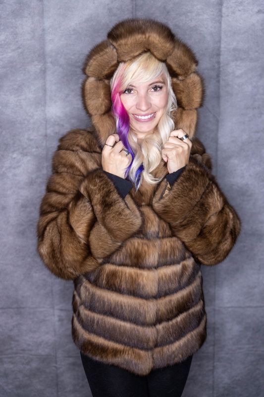 Women’s Tortora Sable with Hood