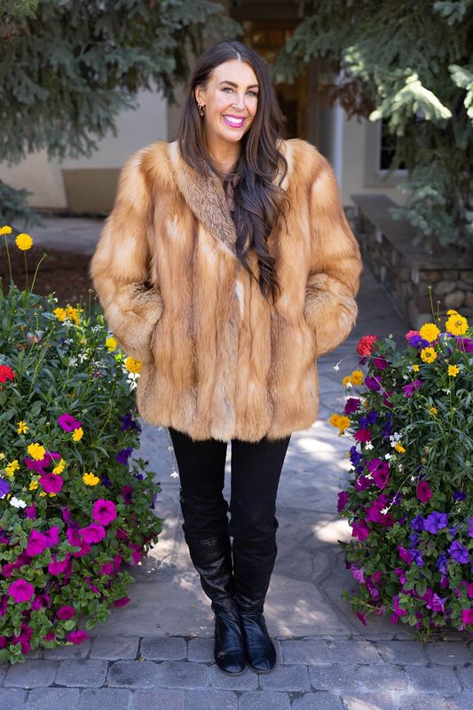 Women’s Red Fox Coat