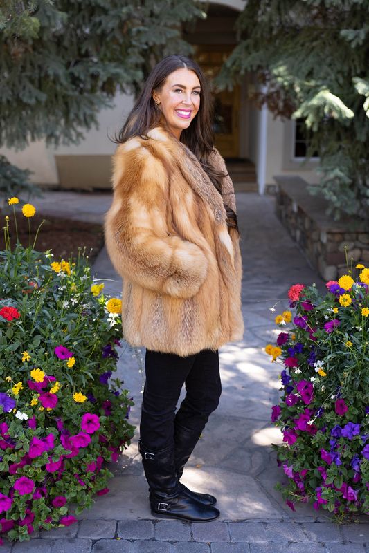 Women’s Red Fox Coat