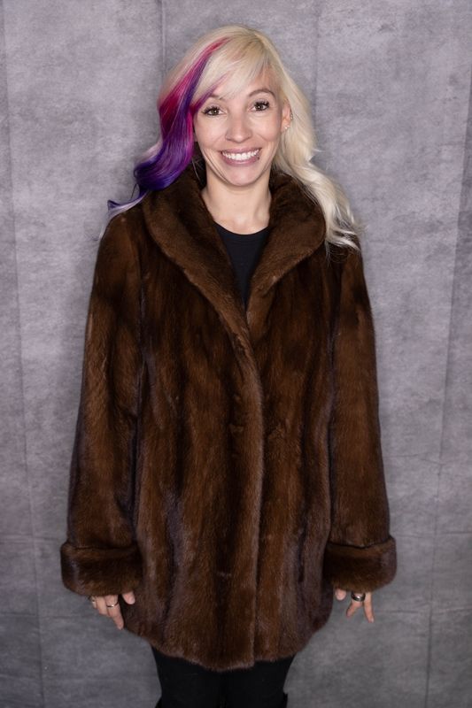 Women’s Natural Mink Lunaraine