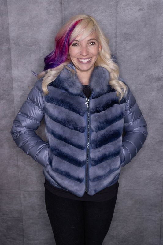 Women’s Rabbit and Fox Down Jacket