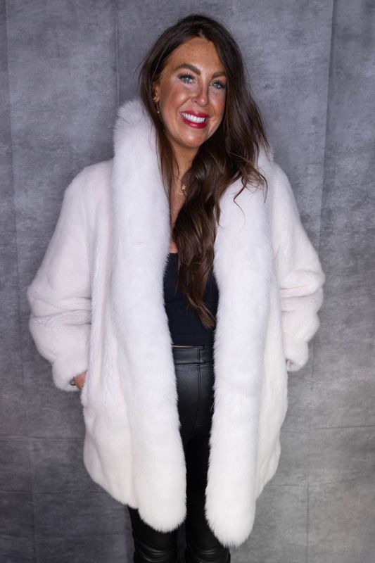 Women’s Mink and Fox Reversible