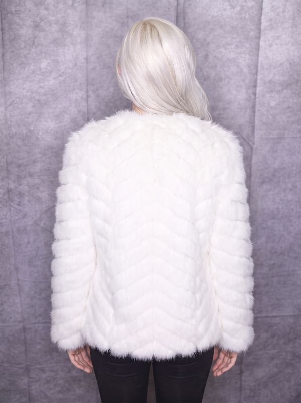 Women’s Dyed Puff Fox