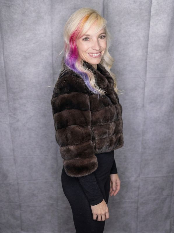 Cropped Rabbit Bolero