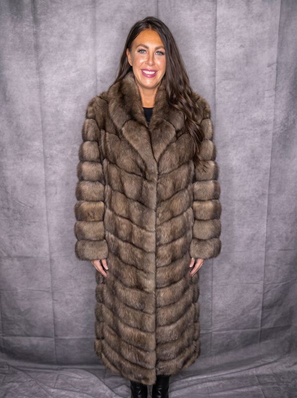 Natural Platinum Sable Coat