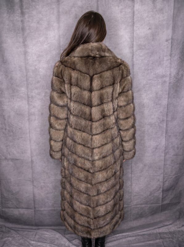 Natural Platinum Sable Coat