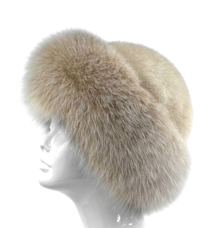 Blush Mink with Blush Fox Hat