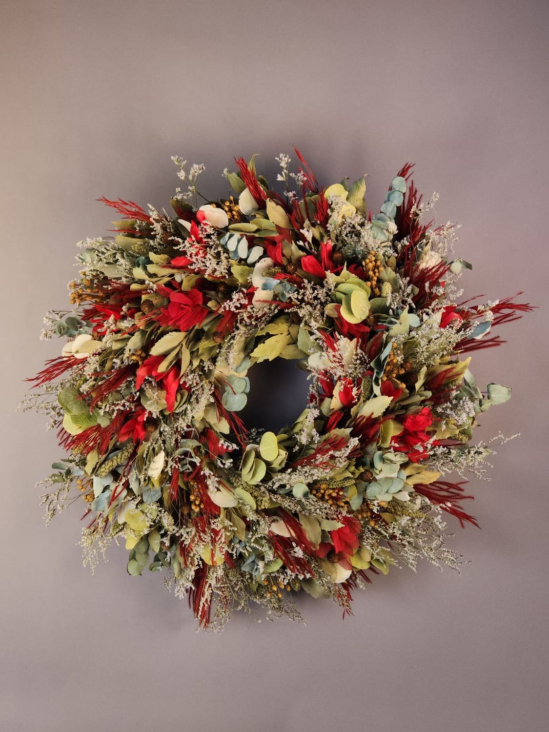 Garland Of Desidratated Plants 70 Cm