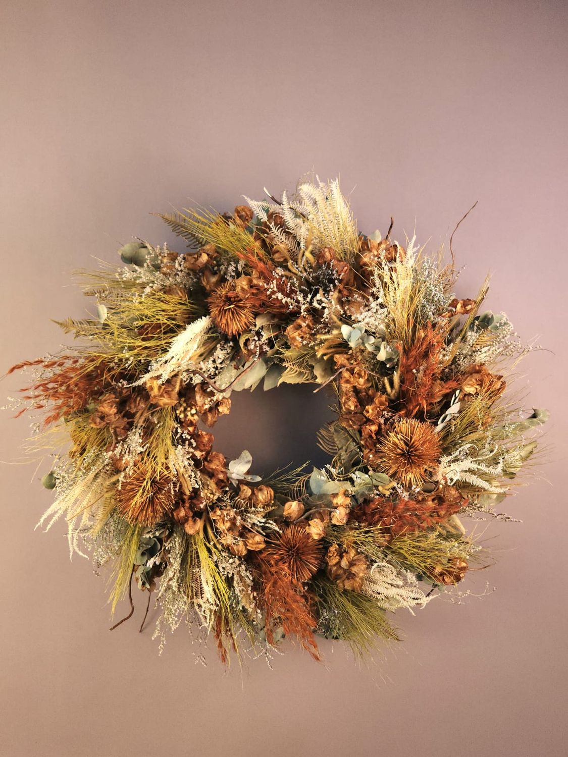 Garland Of Desidratated Plants 70 Cm