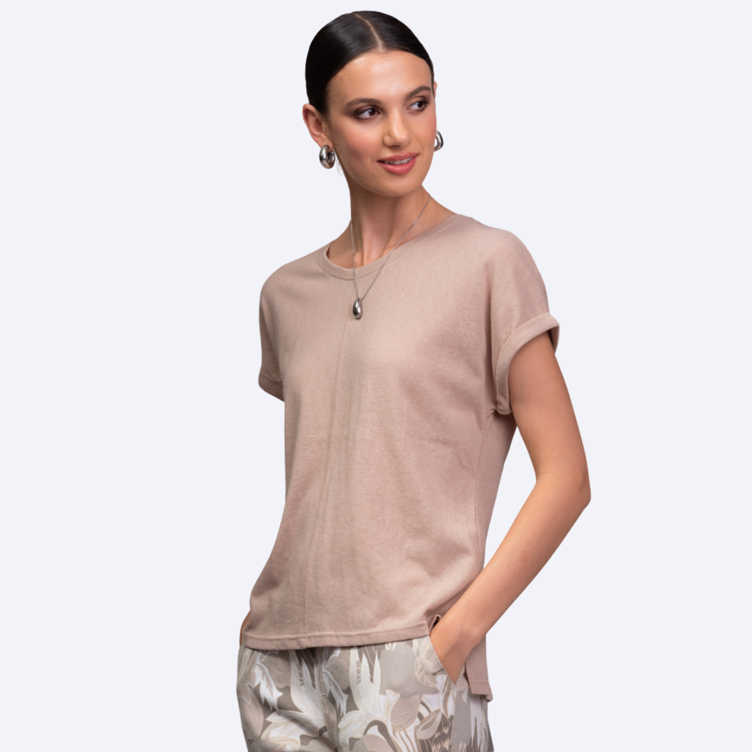 Cap Sleeve T Shirt