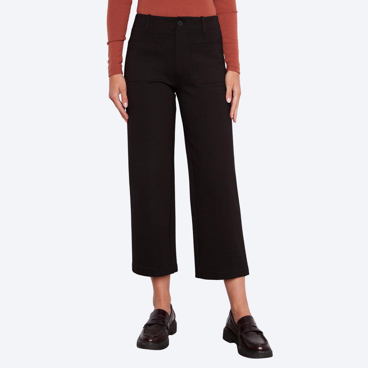 Wide Leg PDR Pants w/Pockets