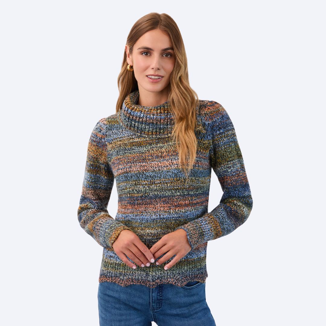Envelope Collar Sweater
