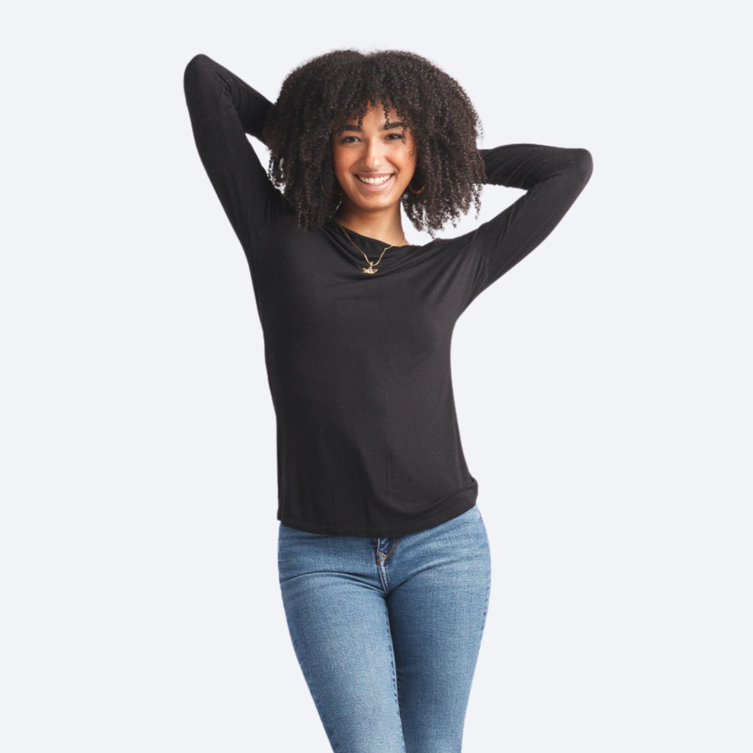 Bamboo Stretch Long Sleeve Top
