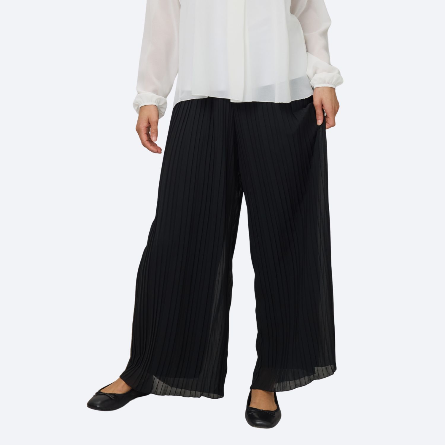 Georgette Plisse Pant