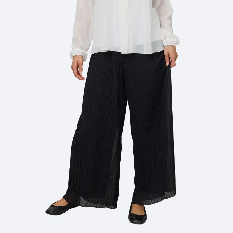 Georgette Plisse Pant