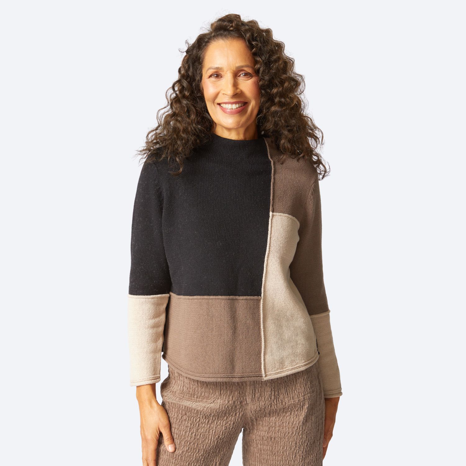 Funnel Neck Pullover