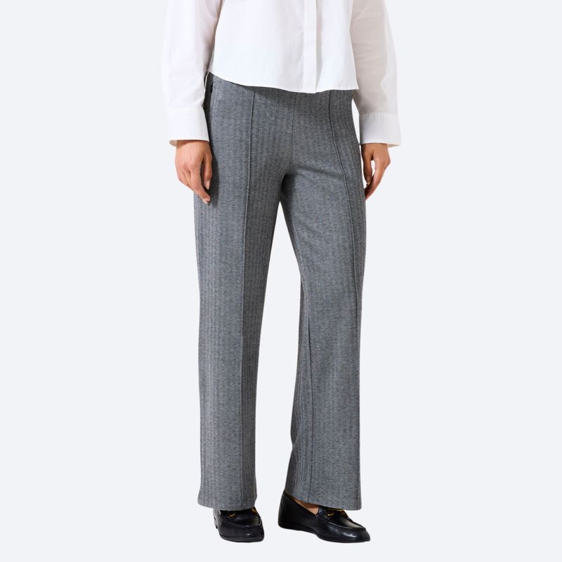 Herringbone Pull On Pants