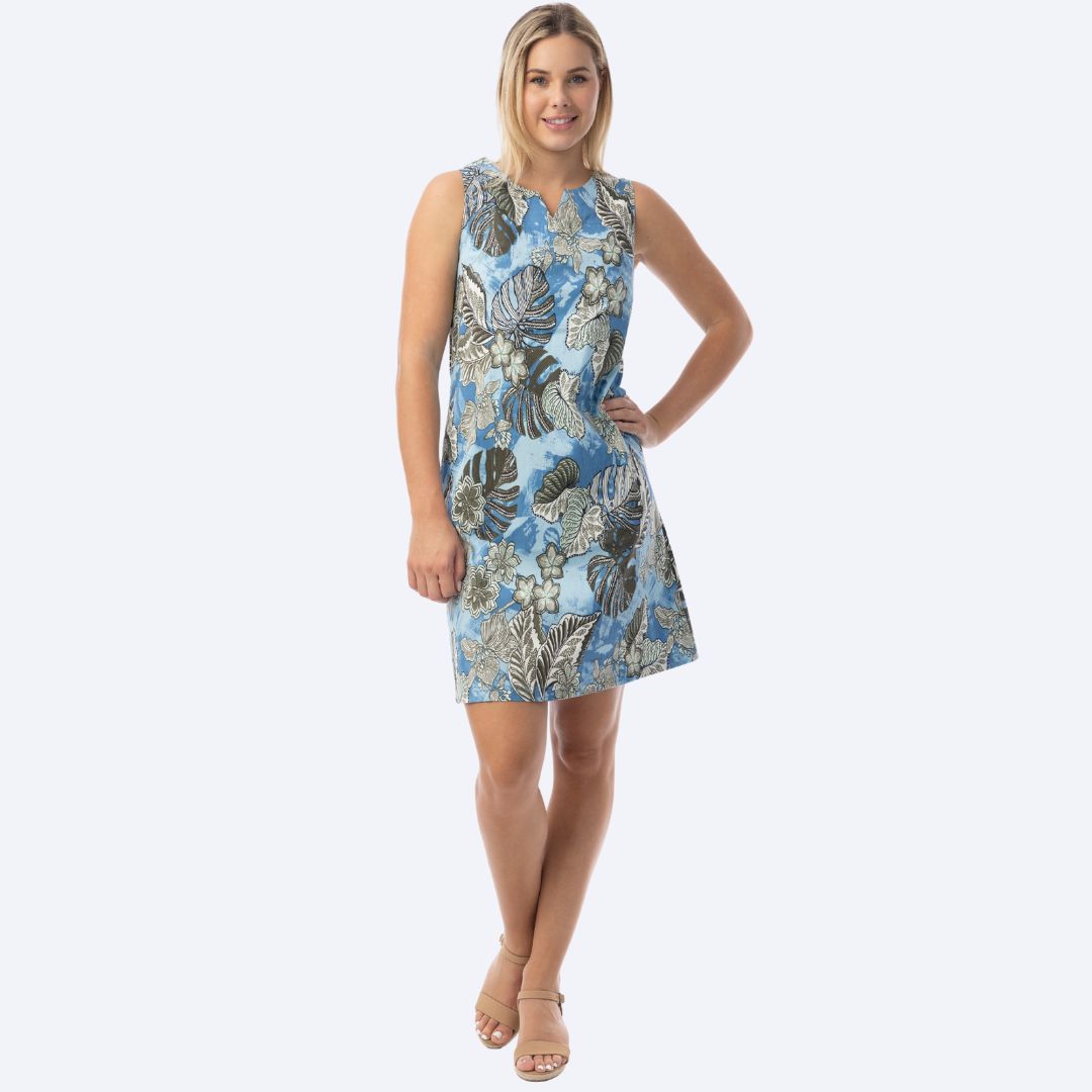 Sleeveless Shift Dress