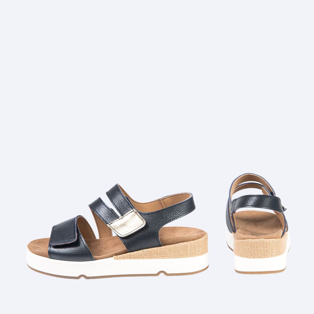 Leather Sandal w/Removable Insole