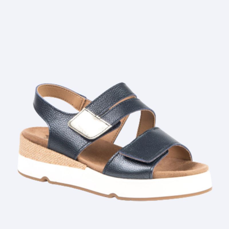Leather Sandal w/Removable Insole