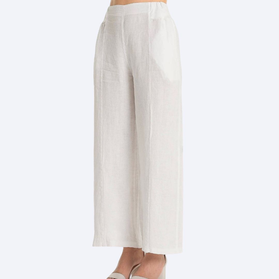 Pull On Wide Leg Pants w/Pockets