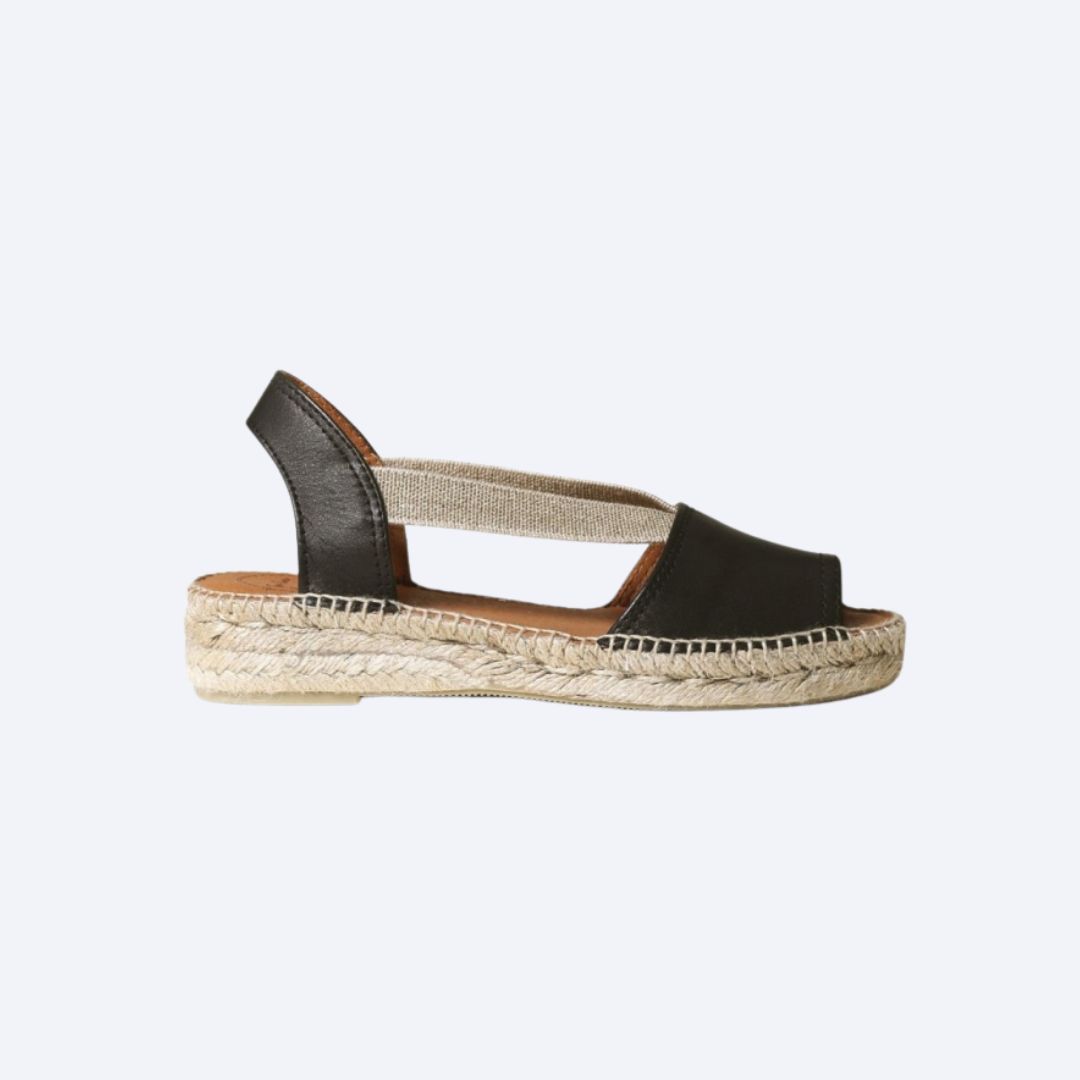 Elastic Strap Sandal