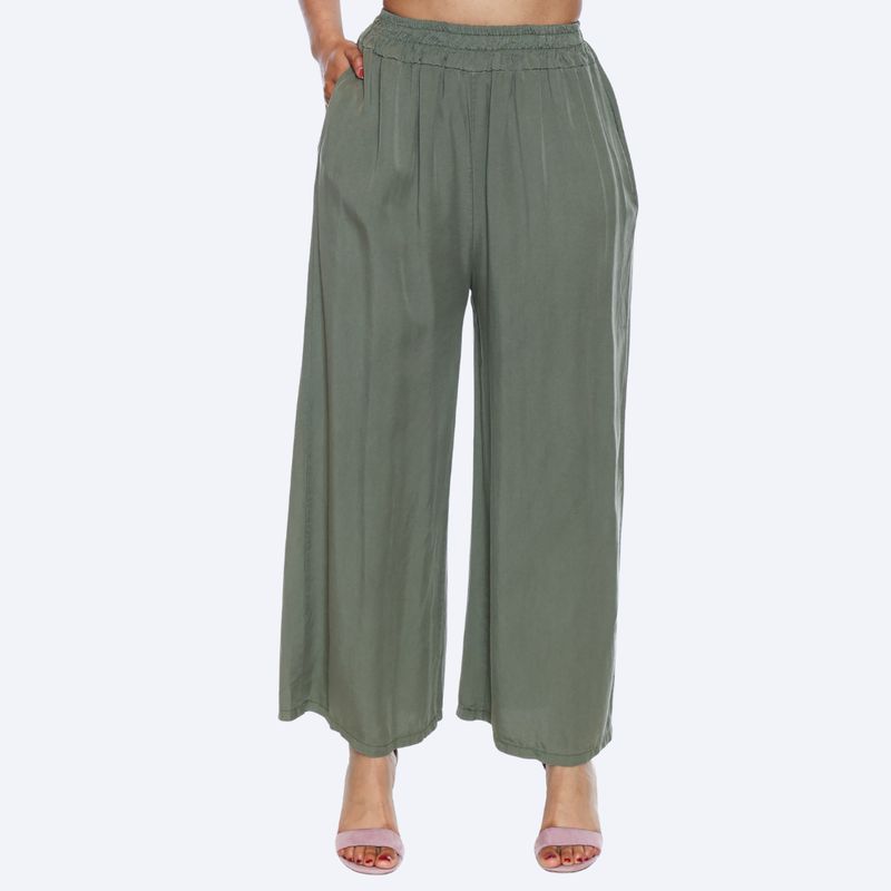 Full Length Pant w/Elastic Waist