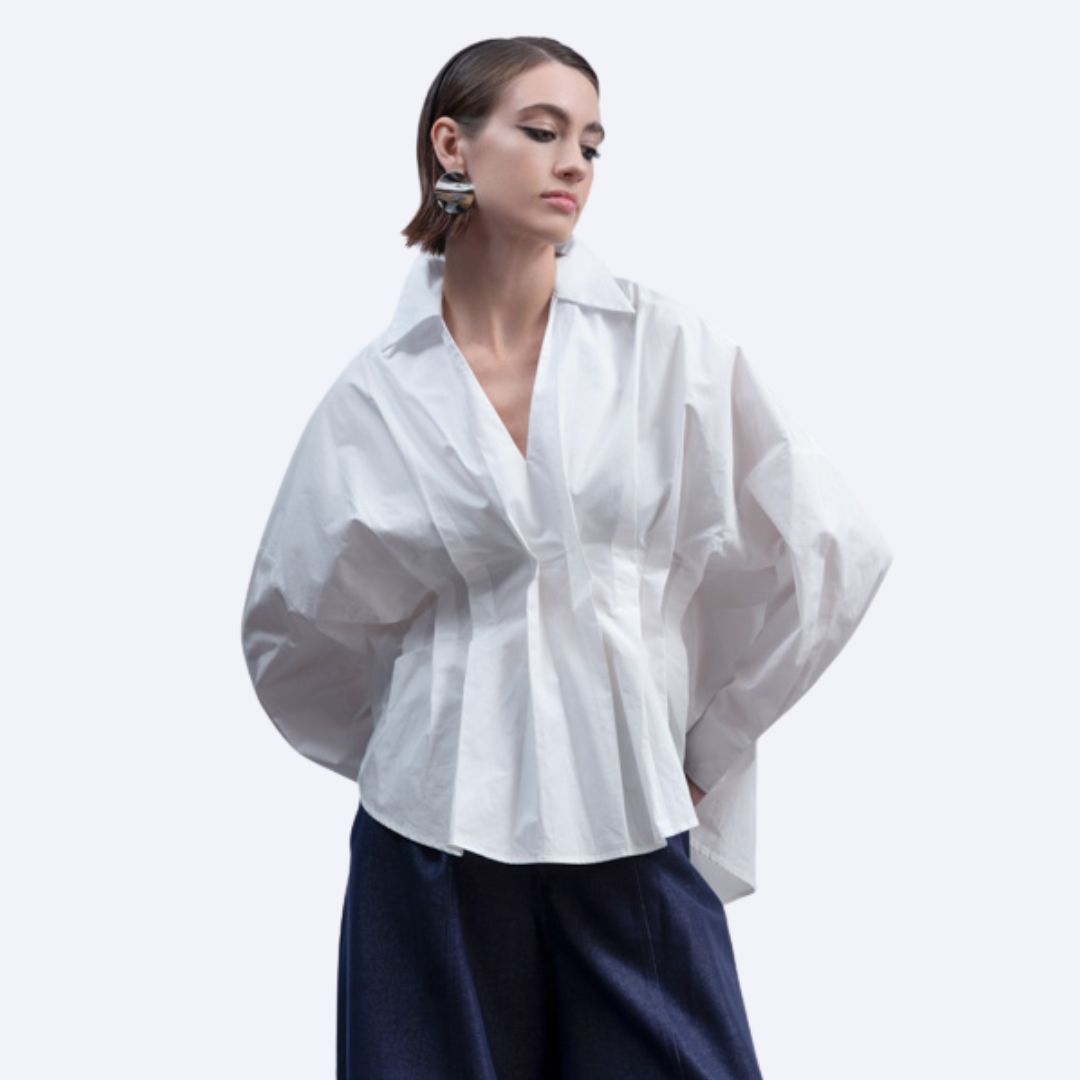 Draped Blouse