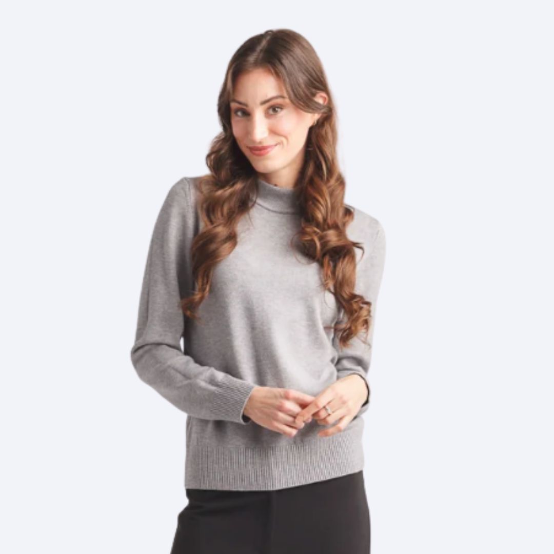Essential Mock Neck Sweater