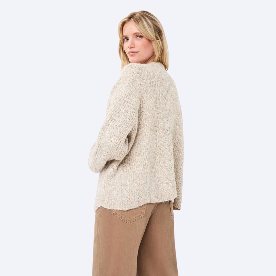 Cable Cardigan Melange