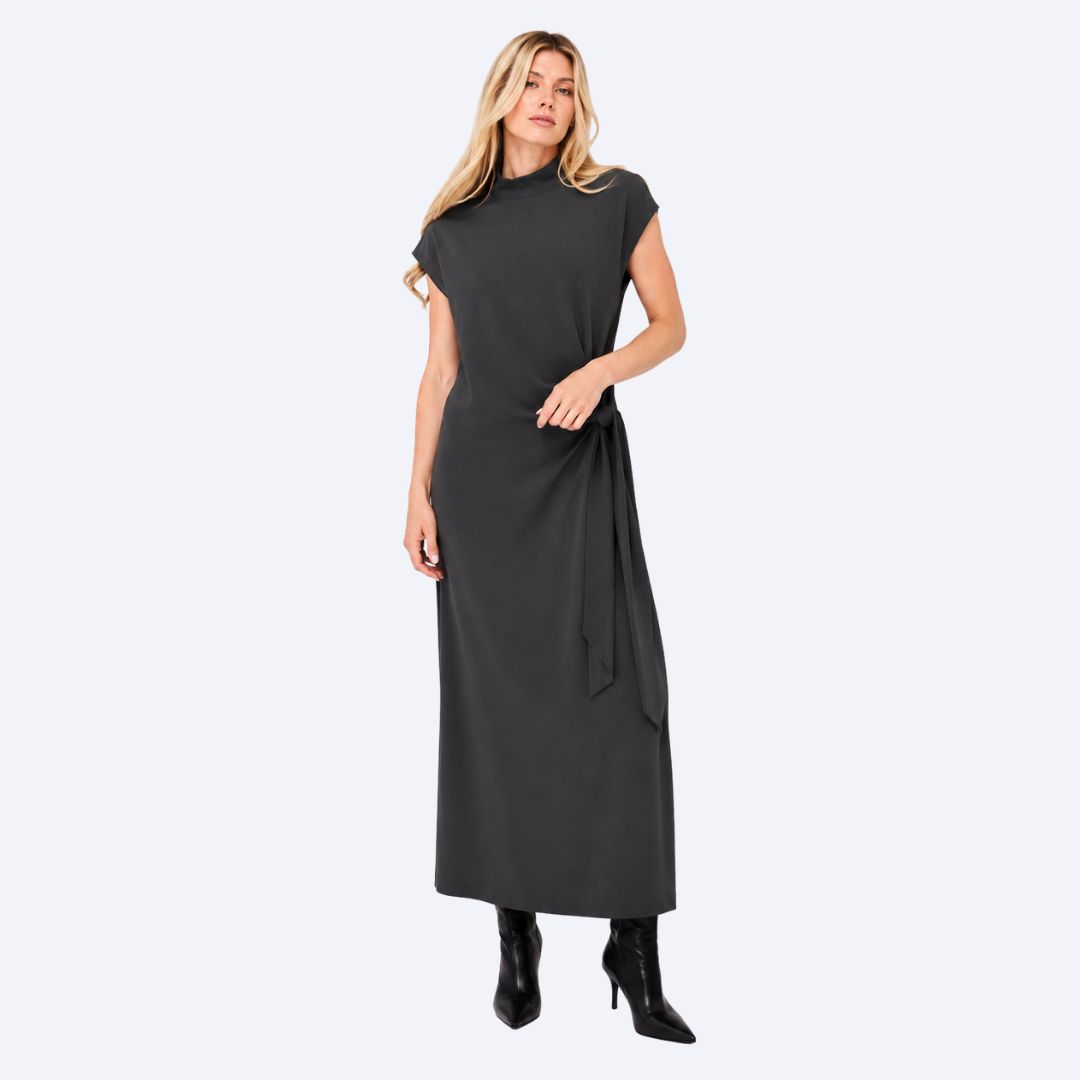 Dress w/ Long Waist Detail