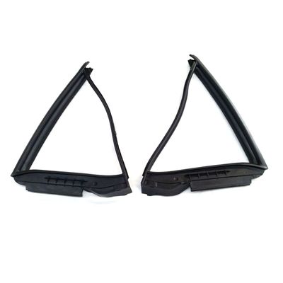 REAR 1/4 QUARTER SIDE WINDOW RUBBER SEALS PAIR FITS TOYOTA FORTUNER SUV 2016 2017 2018