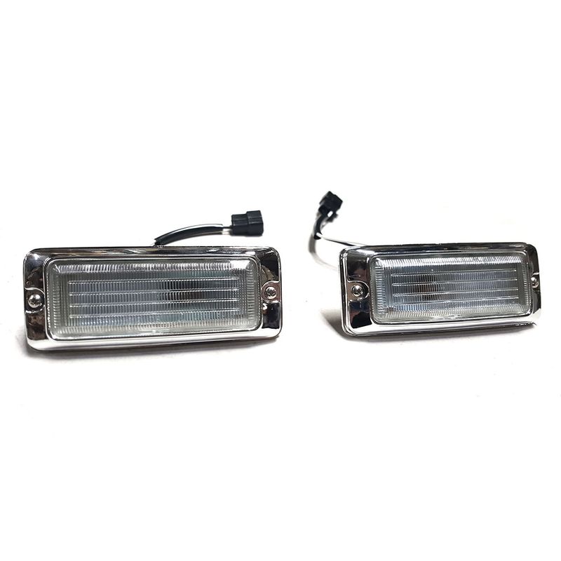 Front Guard Indicators Clear With Amber Bulb For MAZDA RX3 808