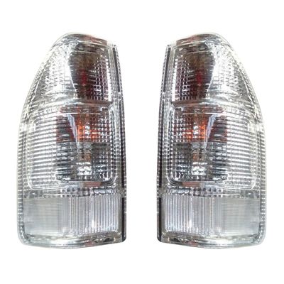 ISUZU D-MAX 2002-2007 CLEAR LENS TAILLIGHTS STYLE SIDE TUB CAB