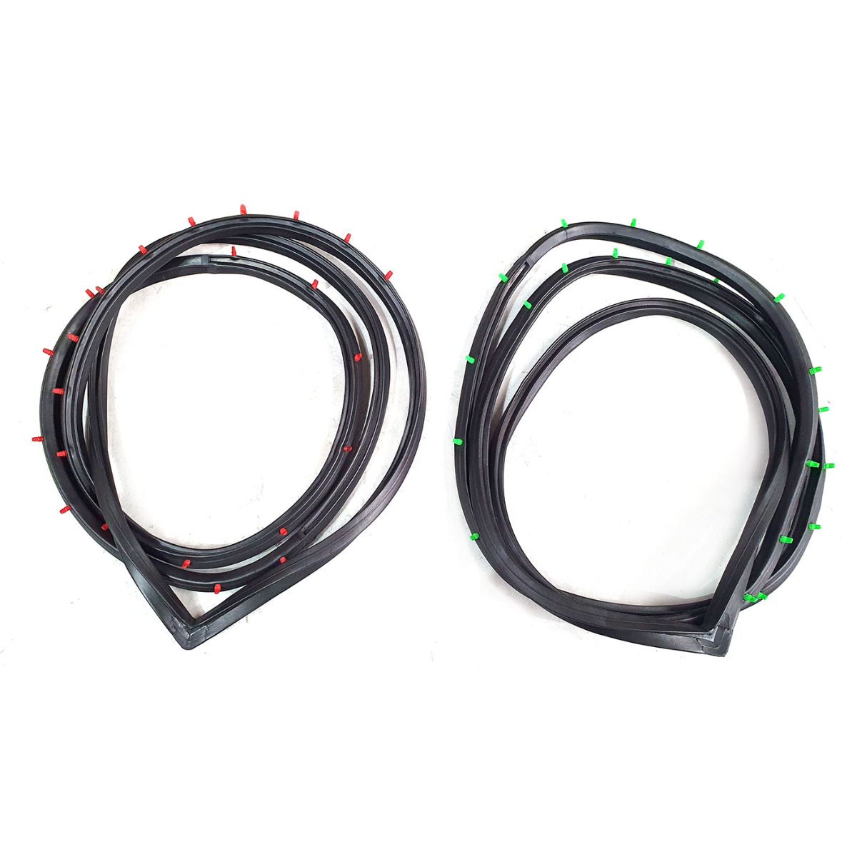 Front Door Rubber Seals (PAIR) For MAZDA RX3 SEDAN