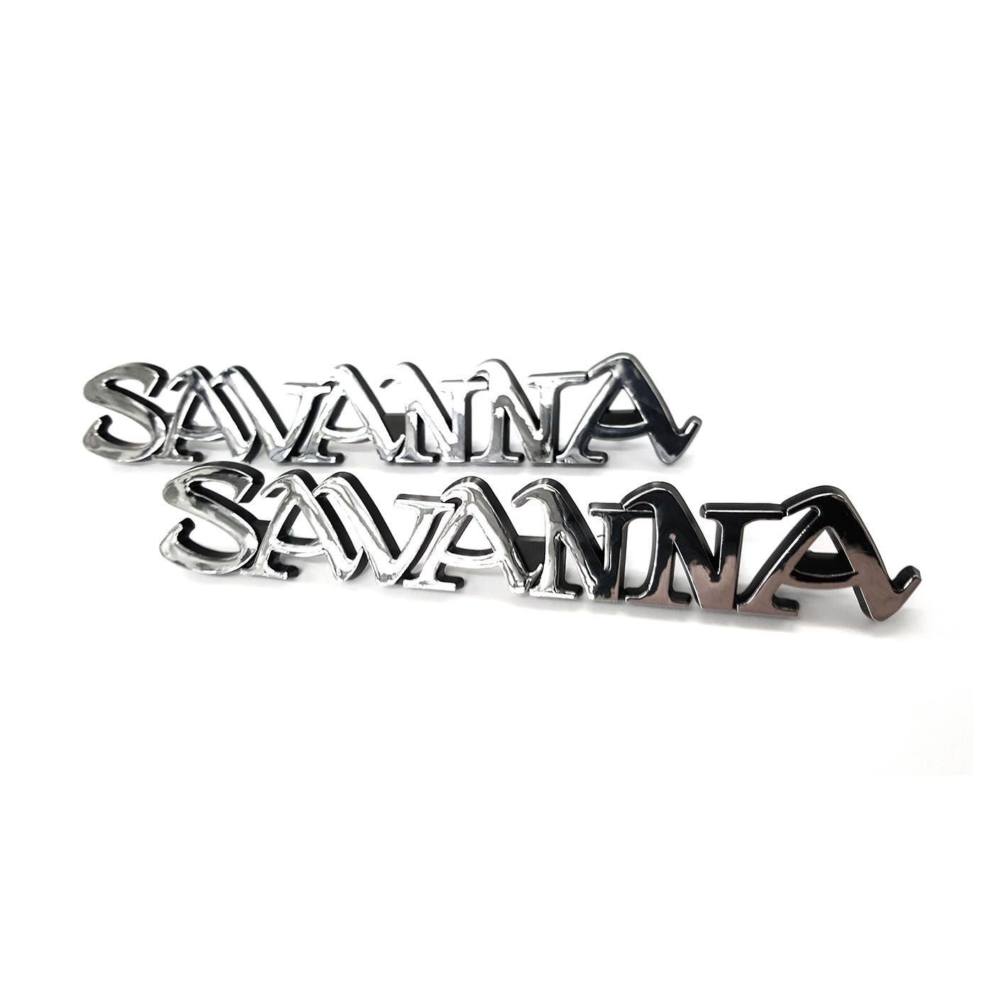 Savanna Rear Quarter Badges (PAIR) For MAZDA RX3