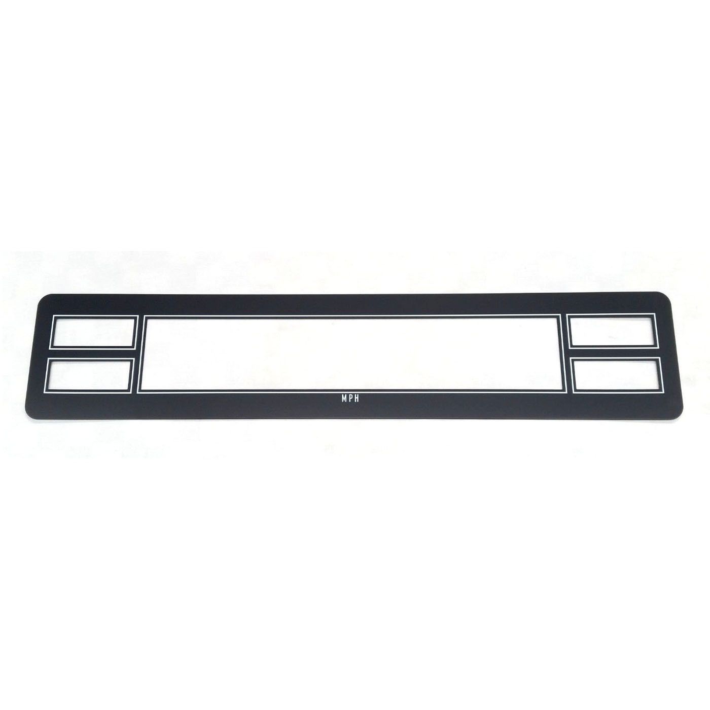 HOLDEN HK MONARO V8 GTS SPEEDOMETER DASH FASCIA OUTER FACE PLATE COVER
