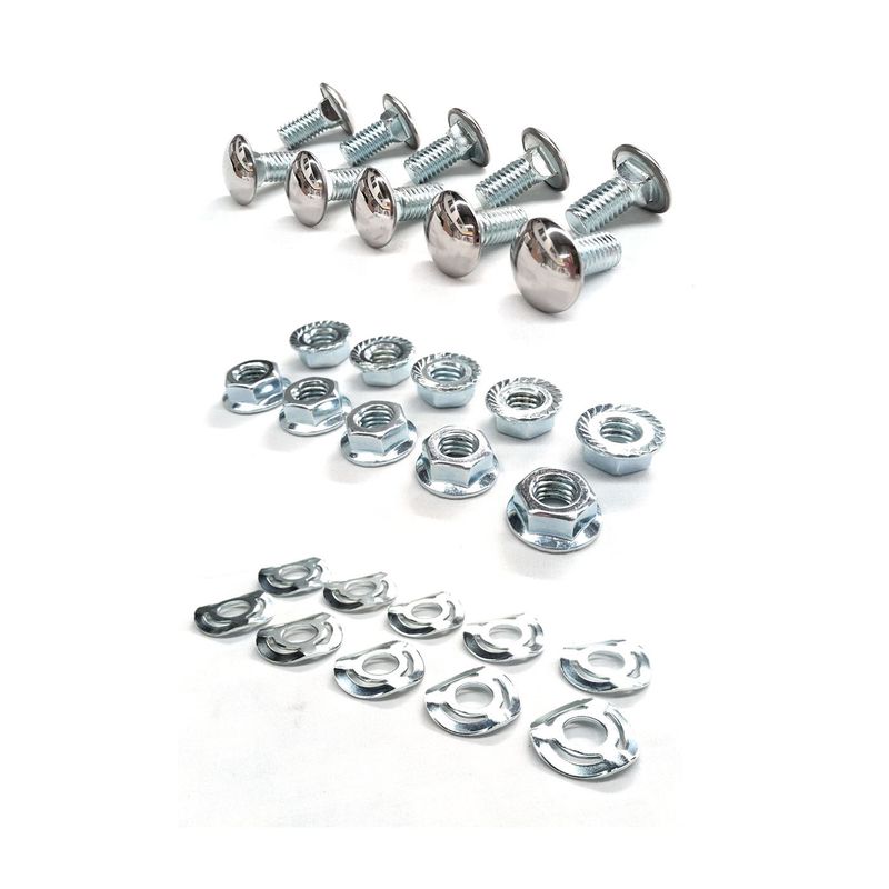 FORD FALCON XA XB GT SEDAN COUPE 10 CHROME BUMPER BAR BOLTS 30PCS