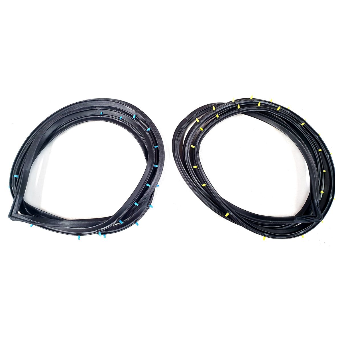 Rear Door Rubber Seals (PAIR) For MAZDA RX2 SEDAN CAPELLA