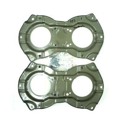 MAZDA RX3 SAVANNA 12A HEADLIGHT BUCKETS WITH SCREWS, PLUGS AND SPRINGS