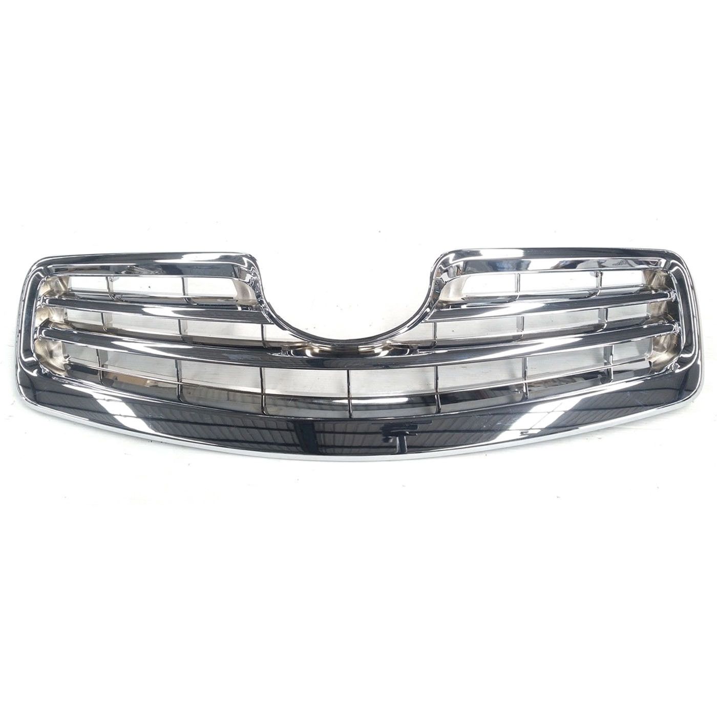 CHROME GRILLE PLASTIC FOR TOYOTA YARIS 2006 2007 2008 SEDAN HATCHBACK WITH MOUNTING BRACKETS & SCREWS
