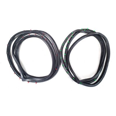 Front Door Rubber Seals (PAIR) For MAZDA RX2 SEDAN CAPELLA