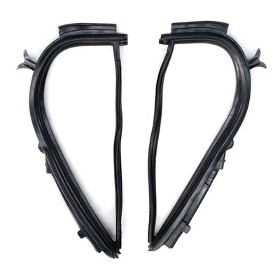 REAR 1/4 QUARTER SIDE WINDOW RUBBER SEALS PAIR FITS TOYOTA HILUX REVO UTE 2016 17 18