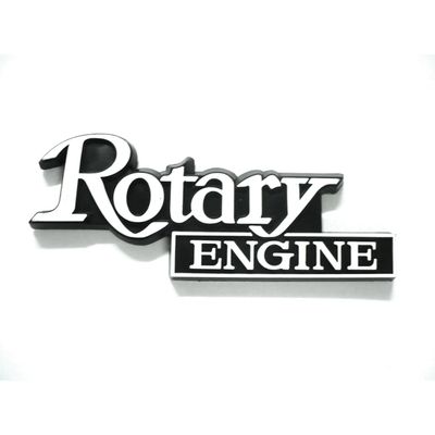 Rotary Engine Rear Beaver Badge for MAZDA RX2 RX3 RX4 RX5 12A 13B