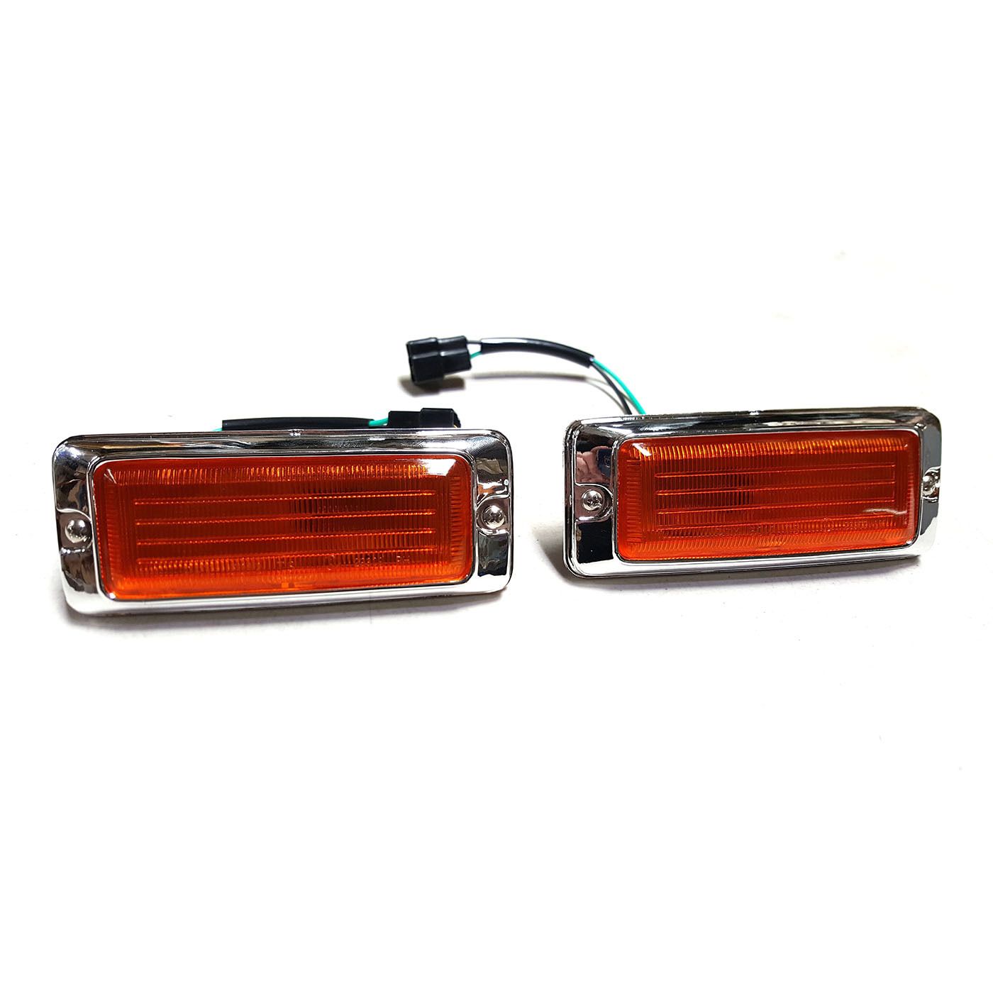 Front Guard Indicators Amber (PAIR) For MAZDA RX3 808
