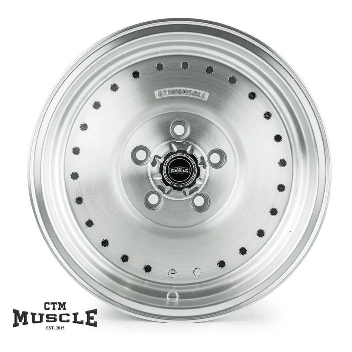 CTM MUSCLE BURNOUT BRUSHED SATIN Wheel Size:15x8.5J PCD:5x114.3 ET:0