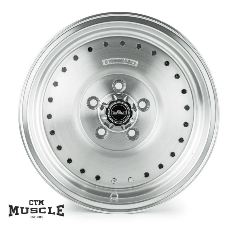 CTM MUSCLE BURNOUT BRUSHED SATIN Wheel Size:15x8.5J PCD:5x114.3 ET:0 CTM MUSCLE BURNOUT BRUSHED SATIN Wheel Size:15x8.5J PCD:5x114.3 ET:0
