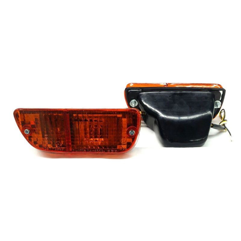 Park Lamps Complete Units Orange (PAIR) MAZDA RX3 RX4 RX2 808 929
