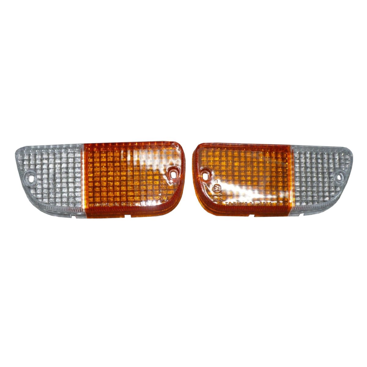 Park Lamp Orange/Clear Lenses (PAIR) For MAZDA RX3